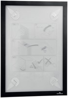 Duraframe Durable 484301 A4 zwart 1 Stuk