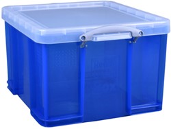 Opbergbox RU 42ltr 520x440x310mm transp blauw 1 Stuk