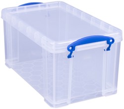 Opbergbox RU 8ltr 340x200x175mm transp wit 1 Stuk