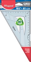 Tekendriehoek Maped Geometric 21cm 60 graden 1 Stuk