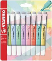 Markeerstift STABILO Swing cool 275/8 assorti 8 Stuk