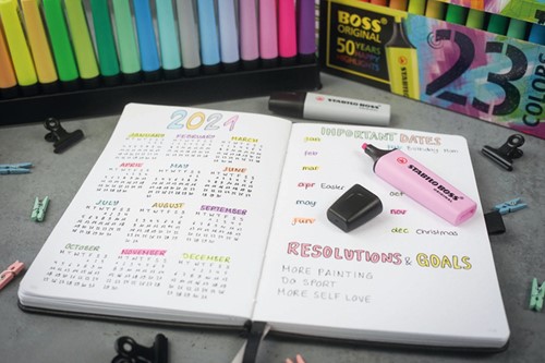 Markeerstift STABILO BOSS 70/4 pastel incl gs ass 4 Stuk-7