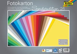 Fotokarton Folia 2z 50x70cm 300gr 25vel assorti 25 Vel