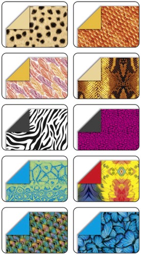 Vouwblaadjes Folia 80gr 15x15cm 50v 2z wildlife 50 Vel-2