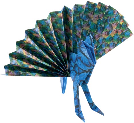 Vouwblaadjes Folia 80gr 15x15cm 50v 2z wildlife 50 Vel-3