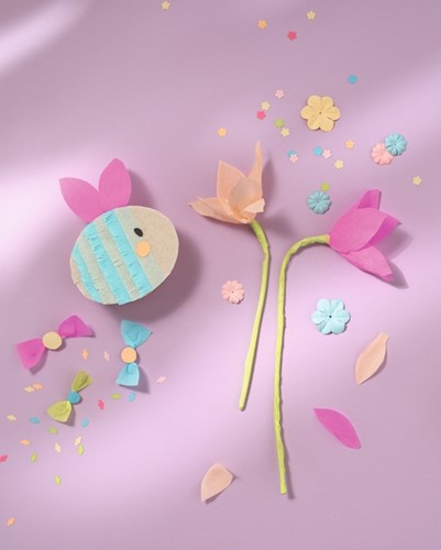 Crepepapier Folia 50x200cm 10 rollen basiskleuren 10 Rol-3