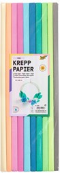 Crêpepapier Folia 50x200cm Trend 10 kleuren 10 Rol