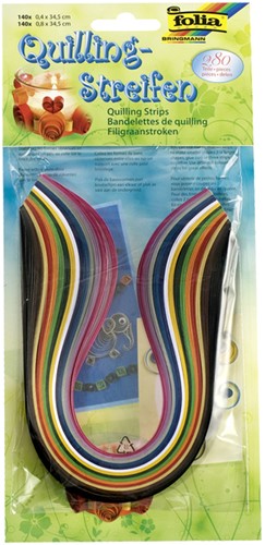 Filigraanstrk Folia 0.4x34.5cm en 0.8x34.5cm 280st 280 Stuk