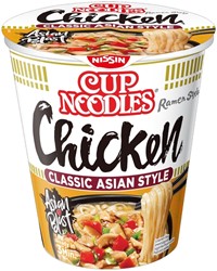 Noodles Nissin tasty chicken cup 1 portie