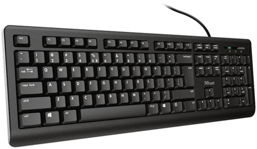 Toetsenbord Trust Primo zwart 1 Stuk-2