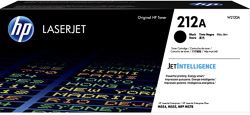 Tonercartridge HP W2120A 212A zwart 1 Doos