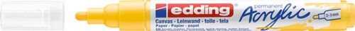 Acrylmarker edding e-5100 medium verkeersgeel