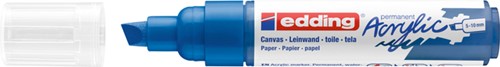 Acrylmarker edding e-5000 breed gentiaanblauw 1 Stuk