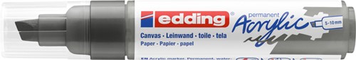Acrylmarker edding e-5000 breed antraciet 1 Stuk-2