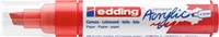 Acrylmarker edding e-5000 breed verkeersrood 1 Stuk-2