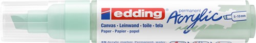 Acrylmarker edding e-5000 breed zacht mint 1 Stuk-2