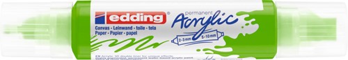 Acrylmarker edding e-5400 3D double liner geelgn 1 Stuk-2