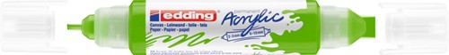 Acrylmarker edding e-5400 3D double liner geelgn 1 Stuk