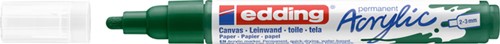 Acrylmarker edding e-5100 M mosgroen 1 Stuk