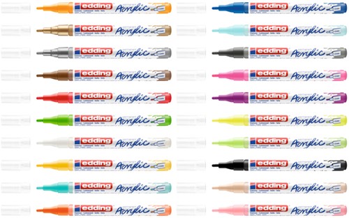 Acrylmarker edding e-5300 F rijkgoud 1 Stuk-3