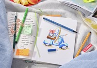 Viltstift STABILO Pen 68/28 M donkerblush 1 Stuk-2