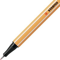 Fineliner STABILO point 88/28 F donkerblush 1 Stuk-2