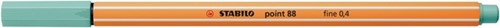 Fineliner STABILO point 88/12 F eucalyptus 1 Stuk-2