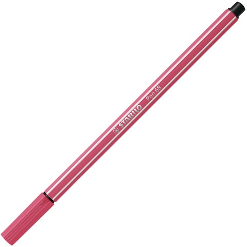 Viltstift STABILO Pen 68/49 M aardbeienrood 1 Stuk