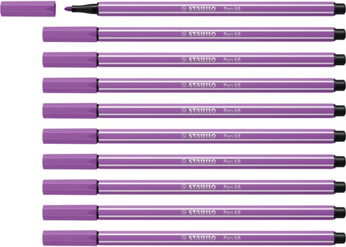 Viltstift STABILO Pen 68/60 M vergrijsd violet 1 Stuk-3