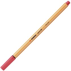 Fineliner STABILO point 88/47 F roestig rood 1 Stuk