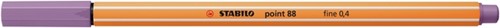 Fineliner STABILO point 88/62 F pruimenpaars 1 Stuk-3