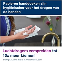 Handdoek Tork H5 Universal 1laags 201x225mm wit 12 Stuk-1