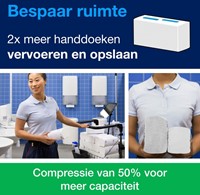 Handdoek Tork H5 Universal 1laags 201x225mm wit 12 Stuk-3