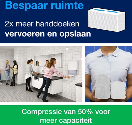 Handdoekdispenser Tork H5 Elevation klein wit 1 Stuk-3