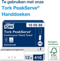 Handdoekdispenser Tork H5 Elevation zwart 1 Stuk-2