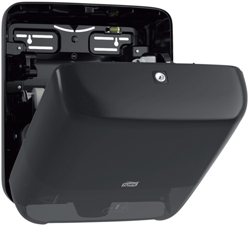 Handdoekroldispenser Tork H1 Elevation Matic zwart 1 Stuk-3