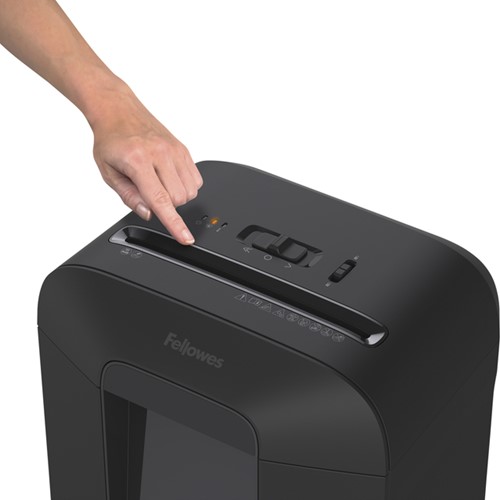 Papiervernietiger Fellowes LX85 4x40mm zwart 1 Stuk-1