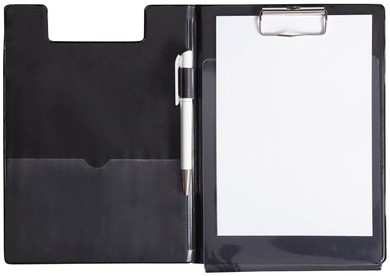 Klembordmap MAUL A5 staand met penlus zwart 1 Stuk-2