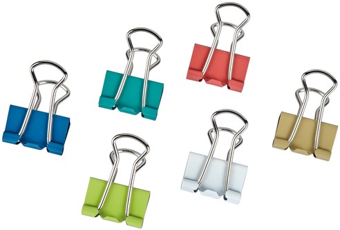 Papierklem MAUL 215 7mm + 9mm 24st assorti 24 Stuk-6