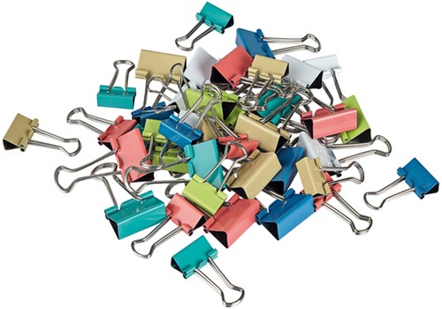 Papierklem MAUL 215 7mm + 9mm 24st assorti 24 Stuk-8