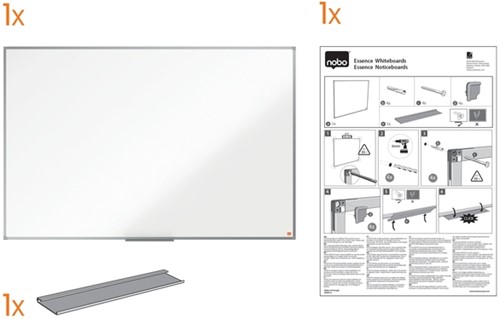 Whiteboard Nobo Essence 45x60cm staal 1 Stuk-10