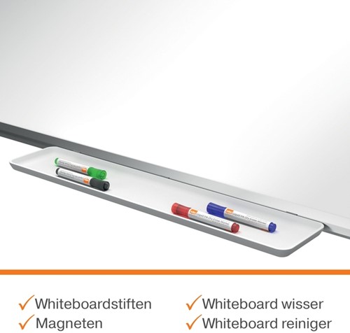 Whiteboard Nobo Premium Plus 60x90cm staal 1 Stuk-9