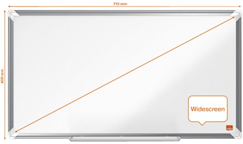 Whiteboard Nobo Premium Plus 40x70cm emaille 1 Stuk-2