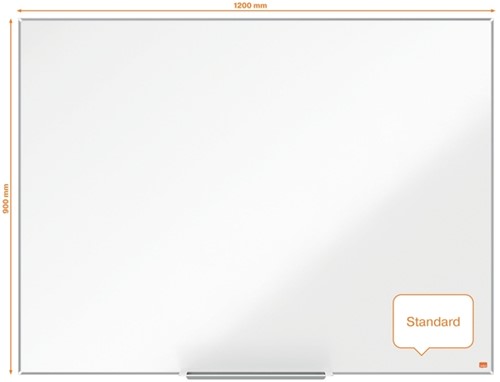 Whiteboard Nobo Impression Pro 90x120cm staal 1 Stuk-4