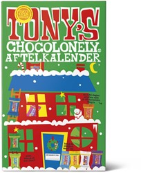 Chocolade Tony's Chocolonely Kerst Tiny calendar 255 Gram