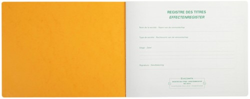 Effectenregister Exacompta BV SLR 240x320 80vel 1 Stuk-2