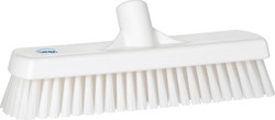 Vloerschrobber Vikan harde vezel 305mm wit 1 Stuk
