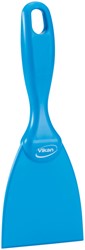 Handschraper Vikan recht 75x210mm blauw 1 Stuk
