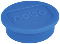 Magneet Nobo 13mm blauw 10 stuks 10 Stuk