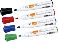 Whiteboardmarker Nobo Glide rond ass 2mm 10 Stuk-3